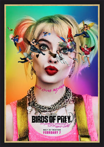 An original movie poster for the DC film Birds of Prey (and the Fantabulous Emancipation of One Harley Quinn)