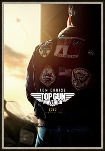 An original movie poster for the film Maverick (Top Gun 2)