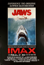 Load image into Gallery viewer, An original cinema / movie poster for the 2022 IMAX release of Jaws