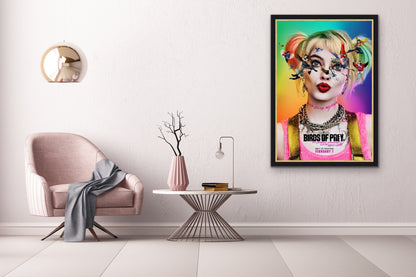 An original movie poster for the DC film Birds of Prey (and the Fantabulous Emancipation of One Harley Quinn)
