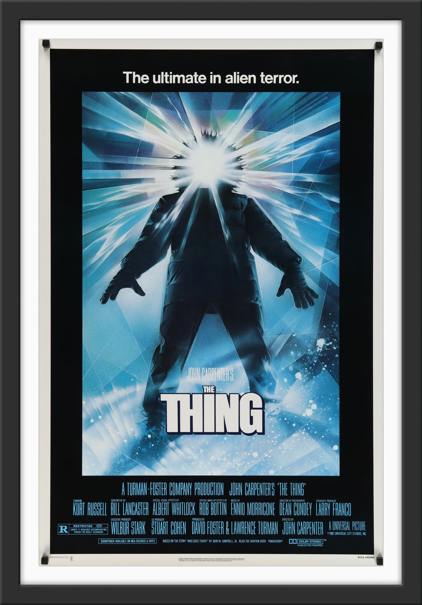 The Thing - 1982 - Original Movie Poster -Art of the Movies
