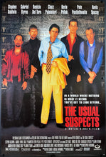 Load image into Gallery viewer, An original movie poster for the film The Usual Suspects