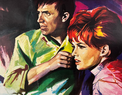 An original Spanish movie poster for the film Dr Who and the Daleks