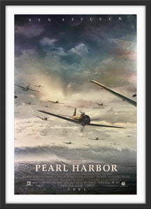 An original movie poster for the film Pearl Harbor