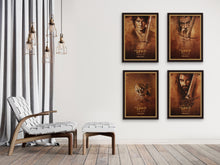Load image into Gallery viewer, A set of four character posters for the Hobbit / Lord of the Rings films