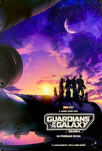Load image into Gallery viewer, An original movie poster for the Marvel MCU film Guardians of the Galaxy volume 3