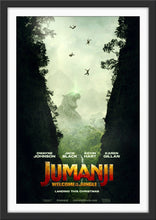 Load image into Gallery viewer, An original movie poster for the film Jumanji Welcome To The Jungle