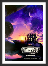 Load image into Gallery viewer, An original movie poster for the Marvel MCU film Guardians of the Galaxy volume 3