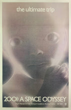 Load image into Gallery viewer, An original movie poster for the Stanley Kubrick film 2001 A Space Odyssey