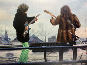 An original UK quad movie poster for The Beatles film Get Back: The Rooftop Concert