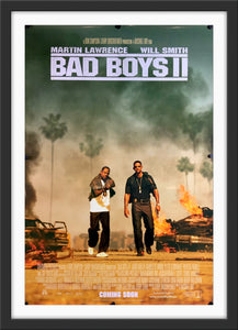 An original movie poster for the film Bad Boys 2