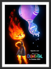 Load image into Gallery viewer, An original movie poster for the Disney Pixar film Elemental