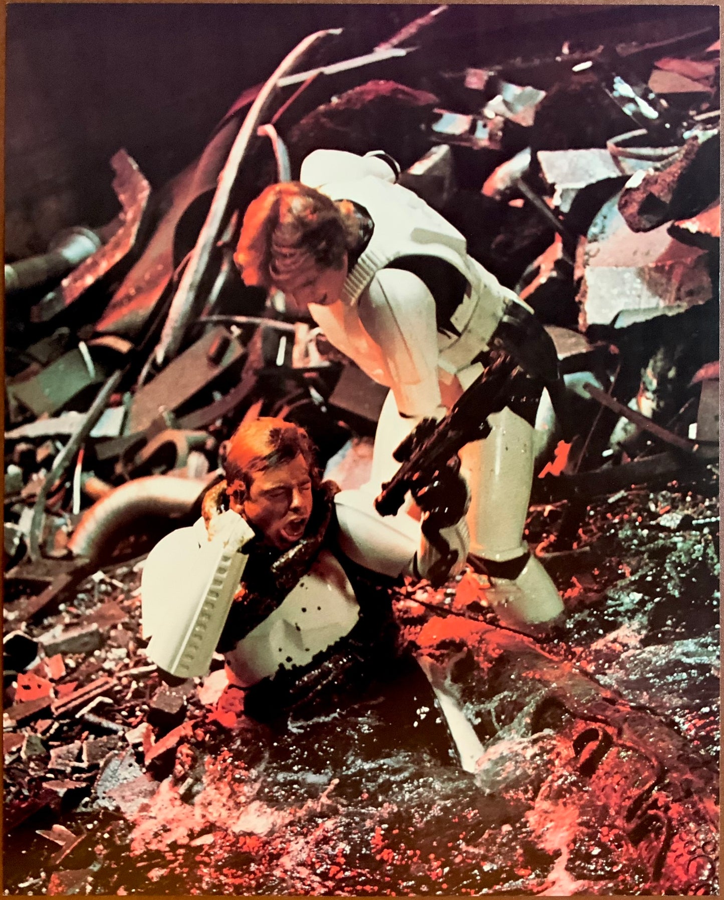 An original oversized movie still / lobby card for the film Star Wars aka Episode IV A New Hope