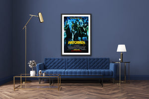 An original movie poster for the film Watchmen