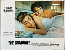 Load image into Gallery viewer, An original U.S. lobby card for the Dustin Hoffman film The Graduate