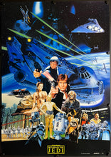 Load image into Gallery viewer, An original Japanese movie poster for the Star Wars film The Return of the Jedi