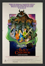 Load image into Gallery viewer, An original movie poster for the Disney film The Black Cauldron
