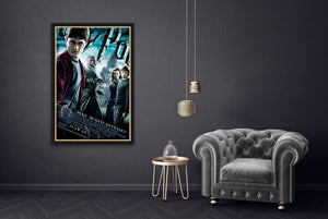 An original movie poster for the film Harry Potter and the Half Blood Prince