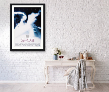 An original movie poster for the film Ghost