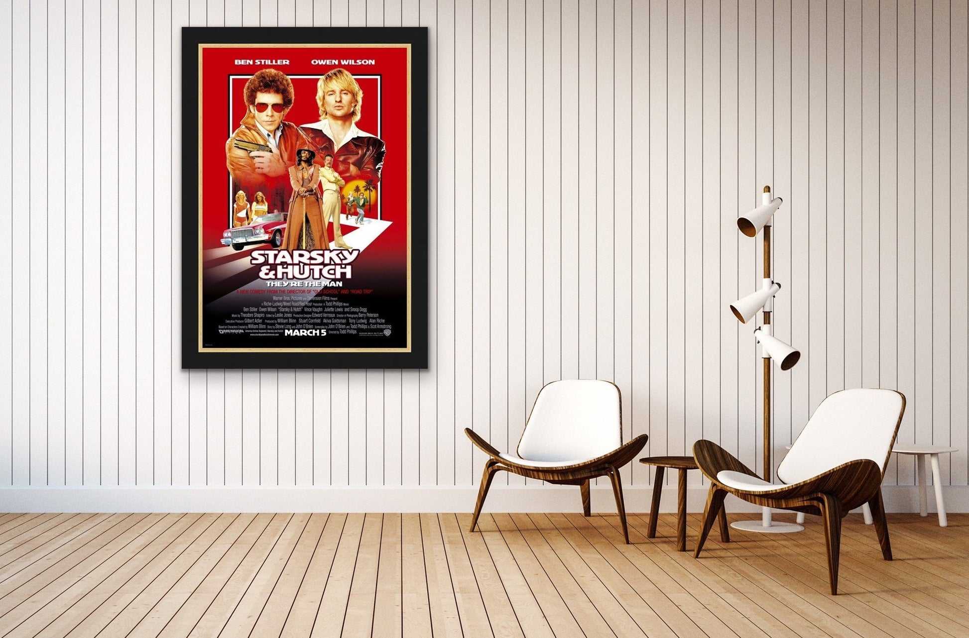 An original movie poster for the film Starsky and Hutch