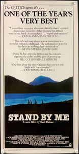 An original Australian movie poster for the Rob Reiner film Stand By ME