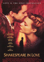 Load image into Gallery viewer, An original movie poster for the film Shakespeare In Love