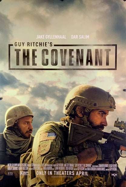 An original movie poster for the Guy Ritchie film The Covenant