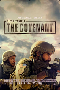 An original movie poster for the Guy Ritchie film The Covenant