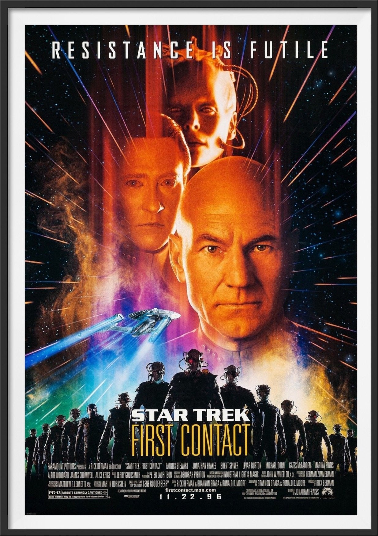 Star Trek First Contact Poster