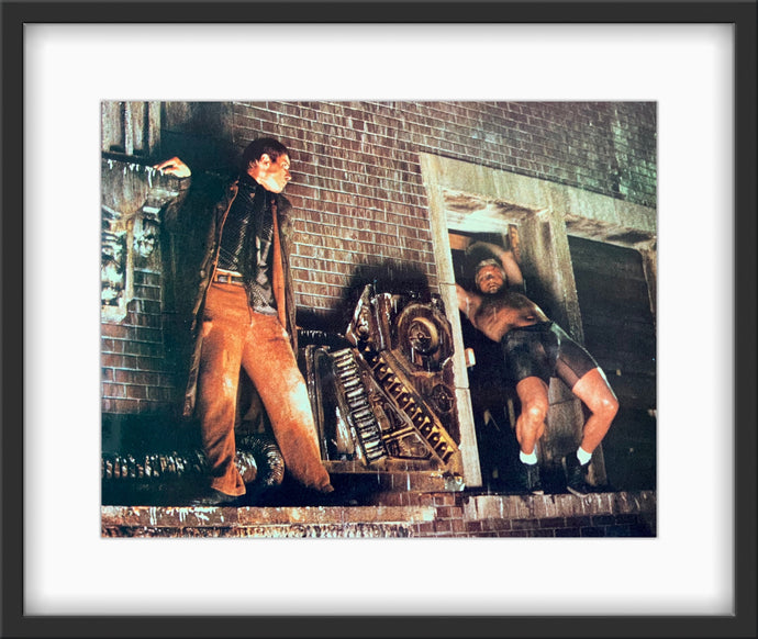 An original 11x14 lobby card for the Ridley Scott film Bade Runner / Bladerunner