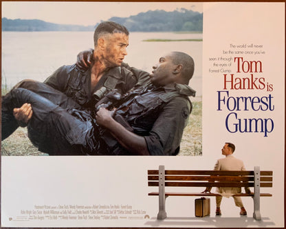 An original 11x14 lobby card for the film Forrest Gump