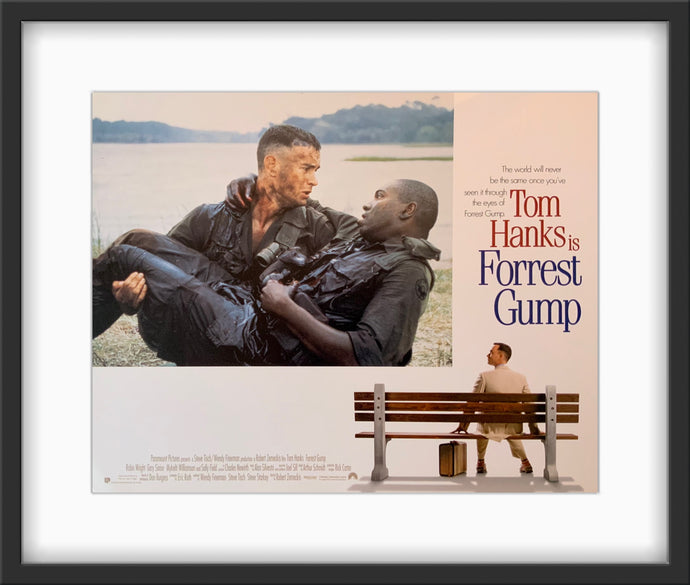 An original 11x14 lobby card for the film Forrest Gump