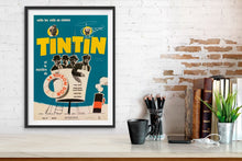 Load image into Gallery viewer, An original movie poster for the film Tintin and the Mystery of the Golden Fleece