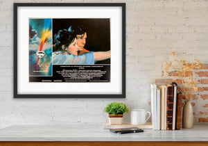 An original 11x14 lobby card for the film Superman with Christopher Reeve