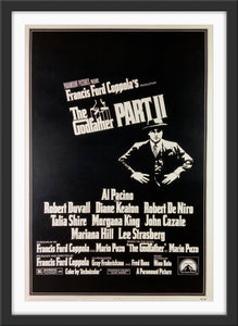 An original 30x40 movie poster for the Francis Ford Coppola film The Godfather Part II