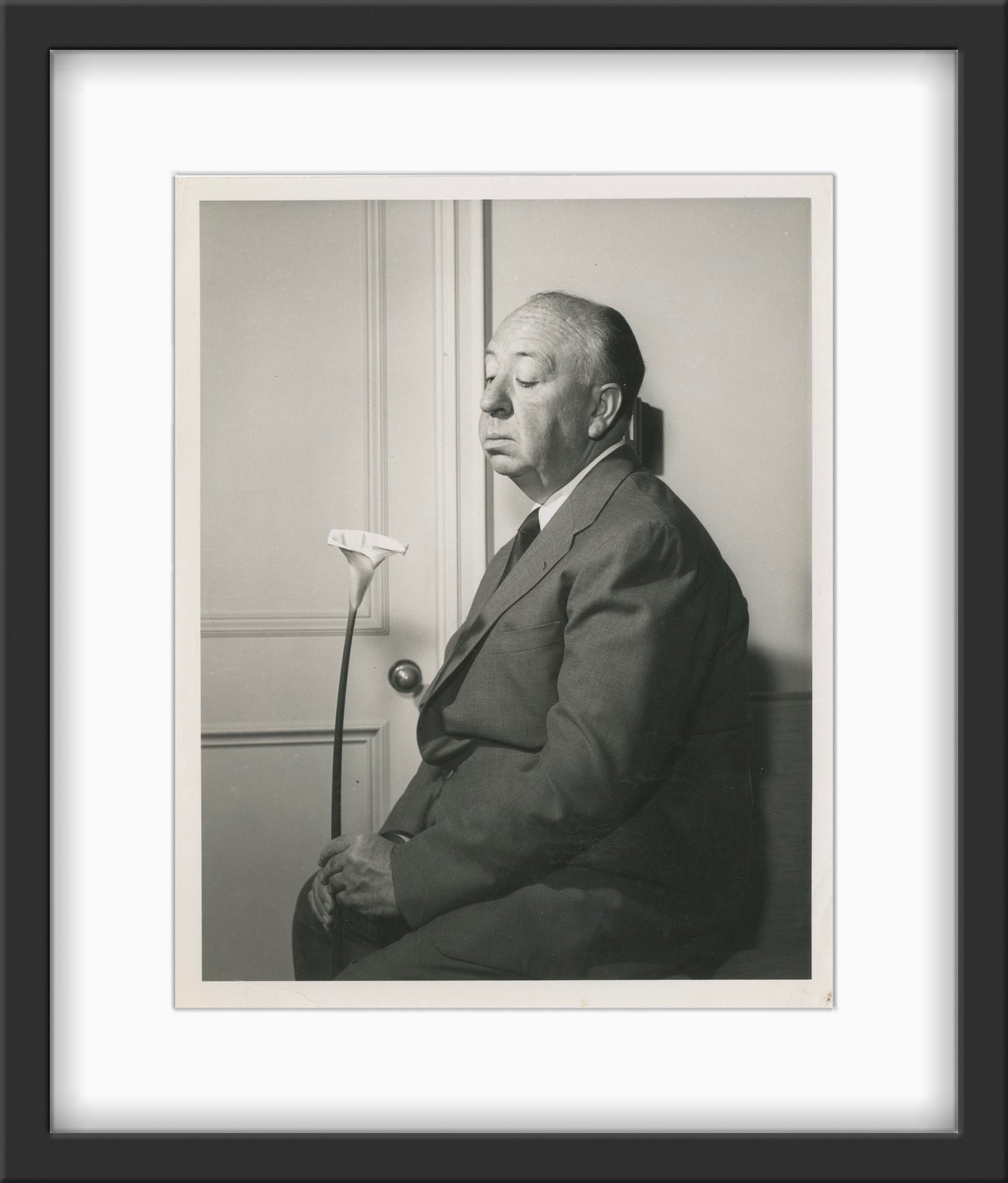 An original promotional still for the TV series Alfred Hitchcock Presents