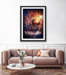 An original one sheet poster for the Disney+ series Willow