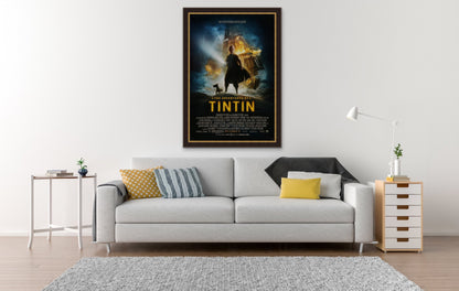 A one sheet movie / film poster for The Adventures of TinTin