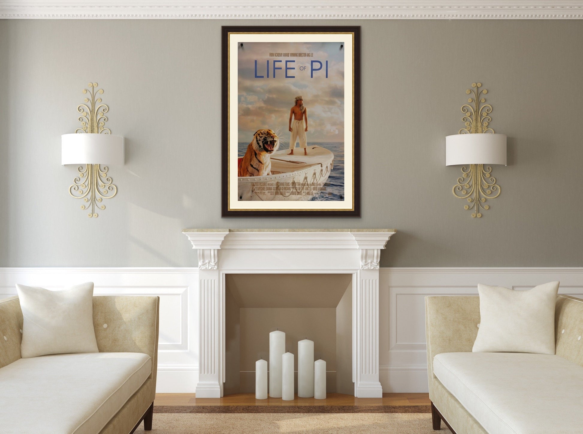 Life of Pi - 2012 - Original Movie Poster - Art of the Movies