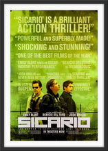 Load image into Gallery viewer, An original movie poster for the film Sicario