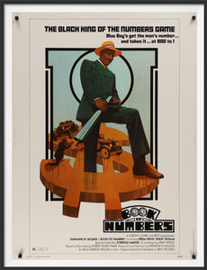 An original movie poster for the Raymond St Jacque film Book of Numbers