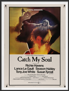 An original movie poster for the Patrick McGoohan film Catch My Soul