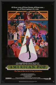 An original movie poster for the Ralph Bakshi film American Pop