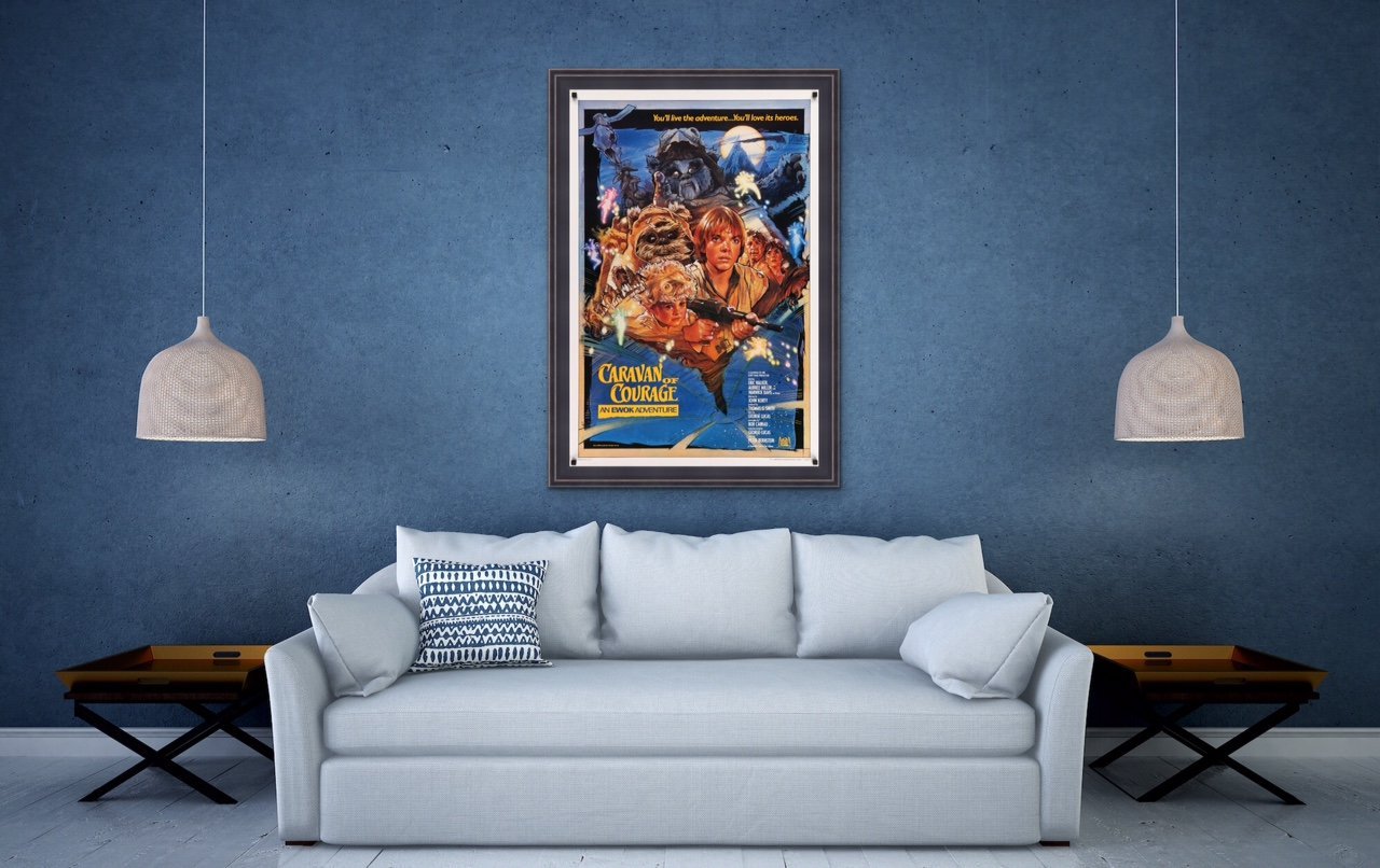An original film / movie poster for Star Wars - Caravan of Courage