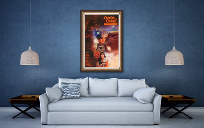 An original movie / film poster for Star Wars - Caravan of Courage