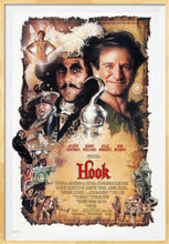 Load image into Gallery viewer, An original movie poster for the film Hook with artwork by Drew Struzan