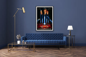 An original movie poster for the film The Fifth Element