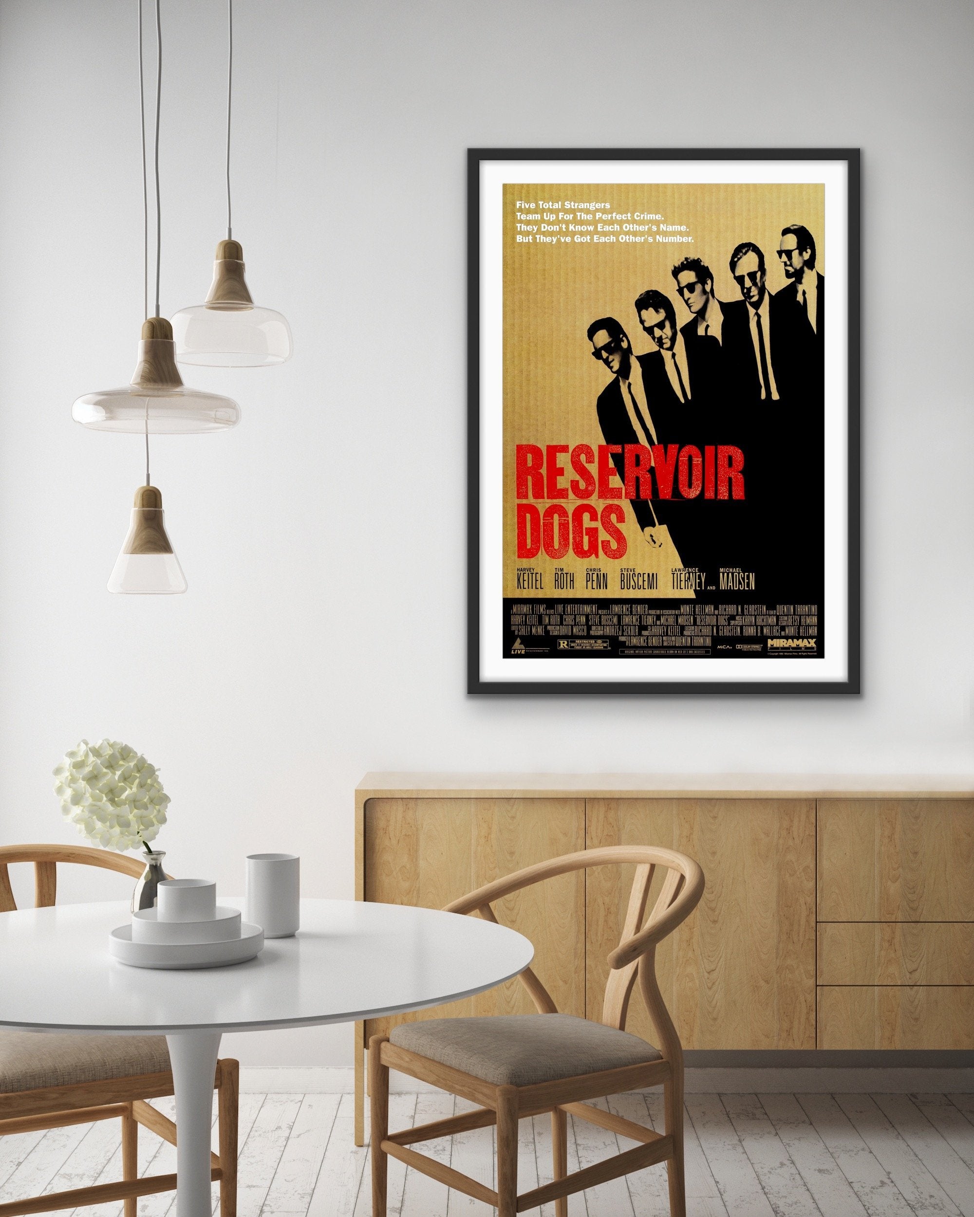 Reservoir Dogs - 1992 - Original Movie Poster – Art of the Movies