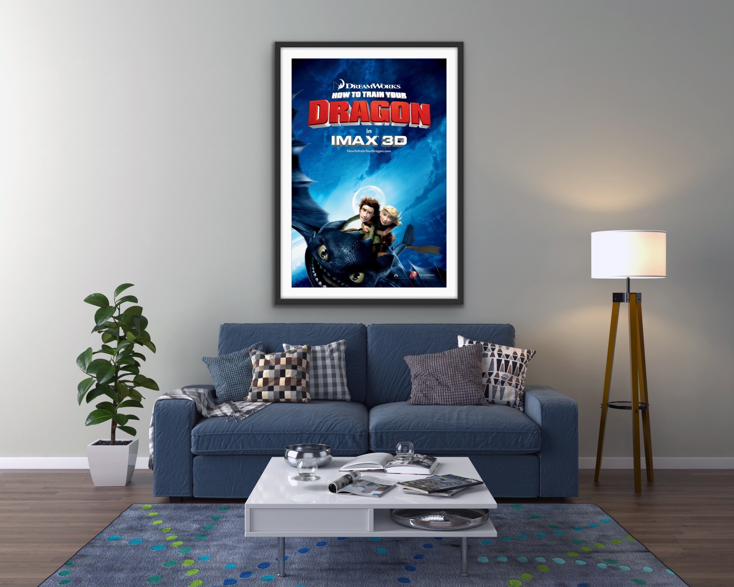 How To Train Your Dragon - 2012 - Original Movie Poster – Art of the Movies