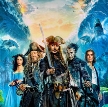 Load image into Gallery viewer, An original movie poster for the film Pirates of the Caribbean Salazars&#39; Revenge
